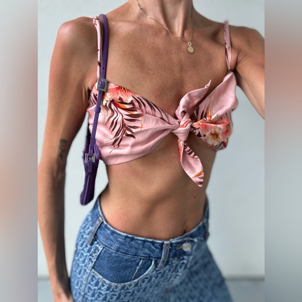 LPA Knot Bandeau top With Ties